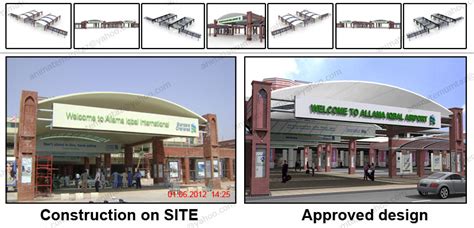 Allama Iqbal International Airport working by 3D Architrctural (Mumtaz ...