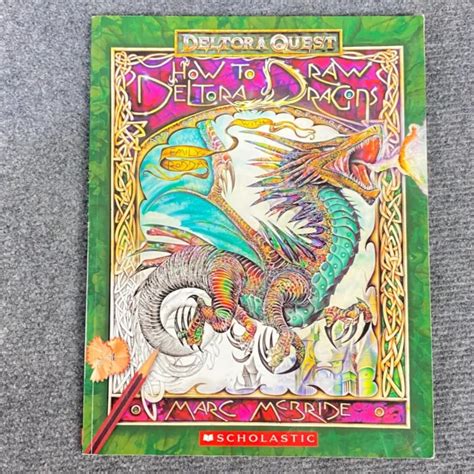 DELTORA QUEST How to Draw Deltora Dragons Marc McBride 2006 1st Edition ...