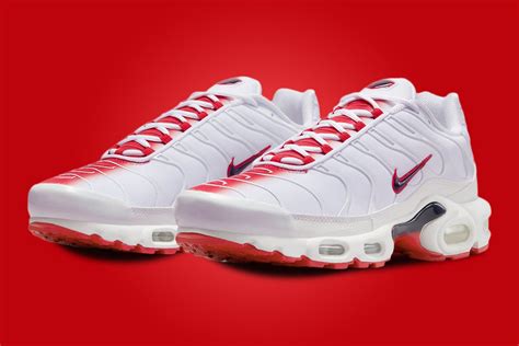 Nike Air Max Plus “White Red Navy” shoes: Price and more details explored