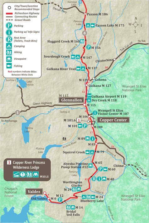 Alaska Maps of cities, towns and highways