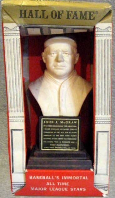 Lot Detail - 1963 JOHN McGRAW "HALL OF FAME" STATUE w/BOX