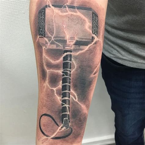 Thor hammer tattoo – Artofit