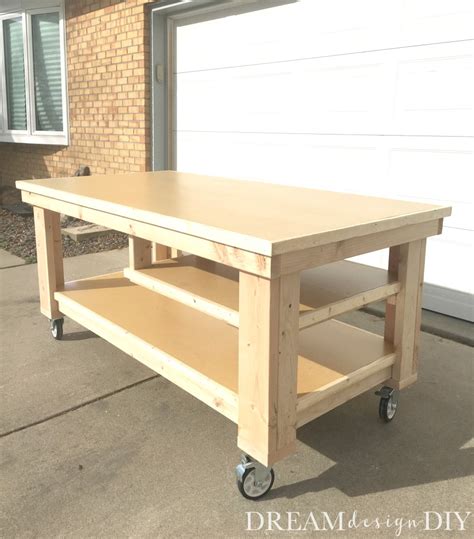 How to Build the Ultimate DIY Garage Workbench - FREE Plans