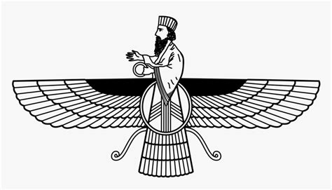 Zoroastrianism Symbol, HD Png Download - kindpng