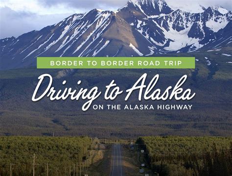 Driving to Alaska along the Alaska Highway - ROAD TRIP USA | Alaska ...