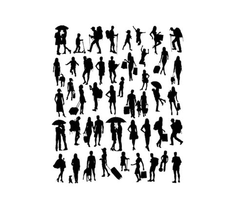 Silhouette various Vectors & Illustrations for Free Download | Freepik