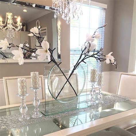 Enhance Your Dining Room: Stunning Glass Table Decor That Will Leave ...