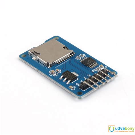 Micro SD TF Card Module - Udvabony.com - Electronics, Sensors, Robotics ...