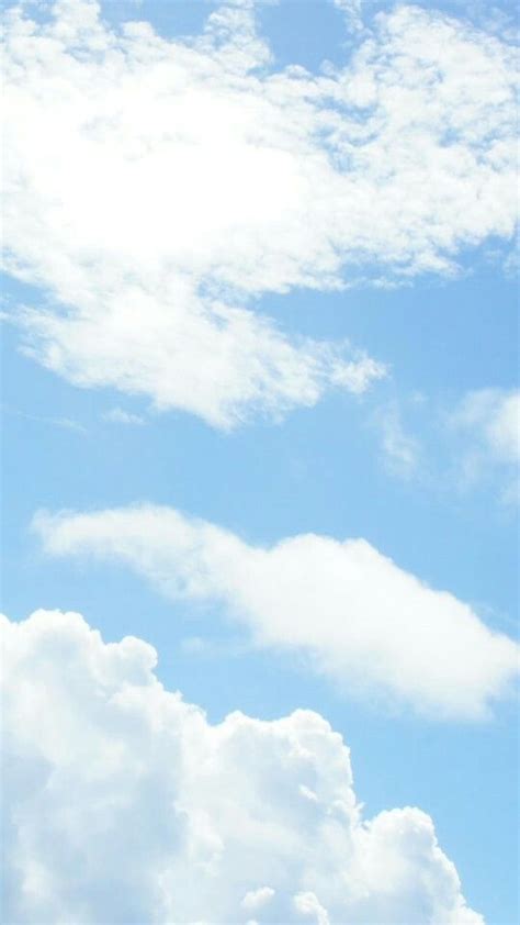 Wallpaper Aesthetic Blue Clouds - PetsWall