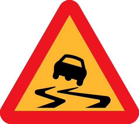 Road Warning Signs Clip Art