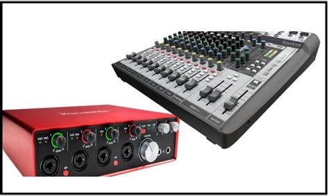 Audio Interface vs Mixer: Recording Made Simple (Choose Right!)