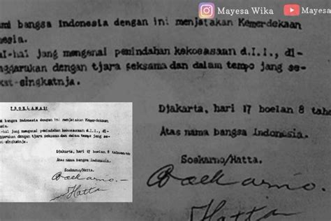 Sejarah Singkat Perumusan Teks Proklamasi 17 Agustus 1945 - Portal Kudus