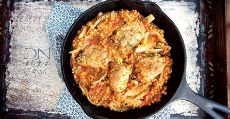 Mediterranean Chicken and Lentils - alive magazine