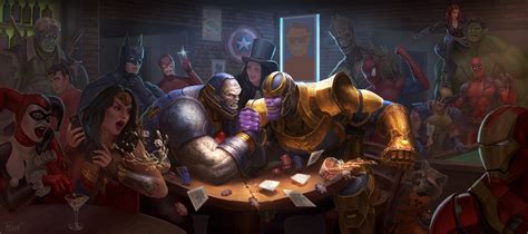 Darkseid Vs Thanos Art Wallpaper, HD Superheroes 4K Wallpapers, Images ...