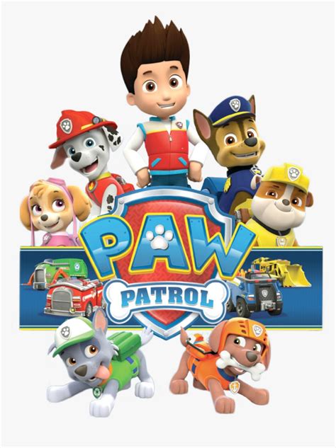 Patrol Dog Paw Free Hd Image Clipart Paw Patrol Characters Png