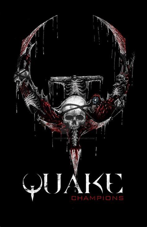 Quake Champions logo by DaedalvsDesign on DeviantArt