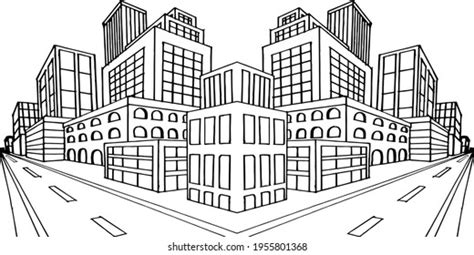 96 2 Point Perspective Drawing Stock Vectors, Images & Vector Art ...