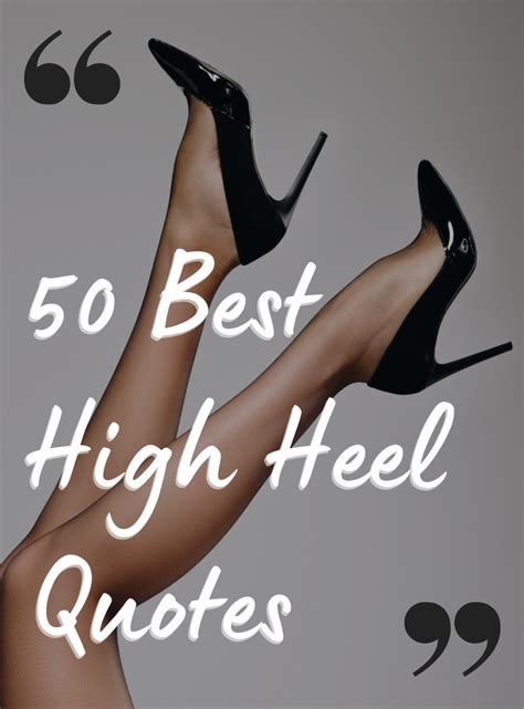 50 Best High Heels Quotes with Pics