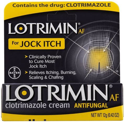 Buy Lotrimin AF Jock Itch Antifungal Cream 0.42 oz Pack of 3 Online at ...