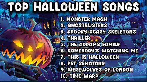 Top Halloween Songs Playlist 🎃 1 Hour Halloween Playlist - YouTube