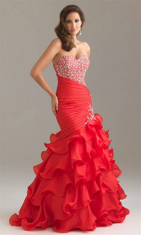 Long Red Dress | Red Lace Dress