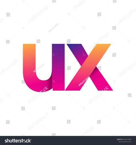 4,306 Letter Ux Logo Images, Stock Photos & Vectors | Shutterstock