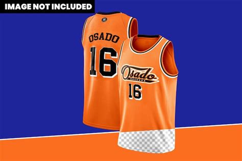 Premium PSD | Basketball jersey mockup