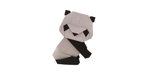 An Origami Panda is just as cute as a real one! - Origami Expressions