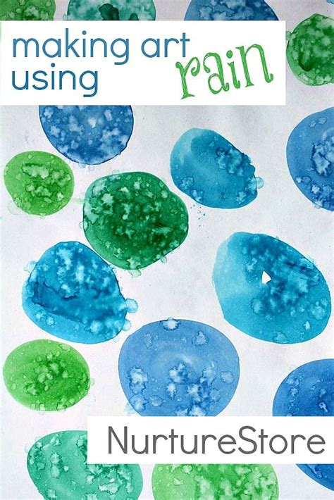 Kids art :: painting with the rain - NurtureStore