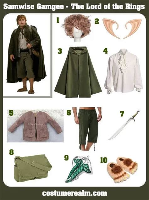 Samwise Gamgee Costume - Costume Realm