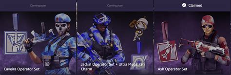 New twitch prime skins are here! : r/Rainbow6