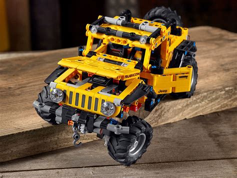 LEGO Technic Jeep Wrangler Ready for Minifig Off-Road Adventures