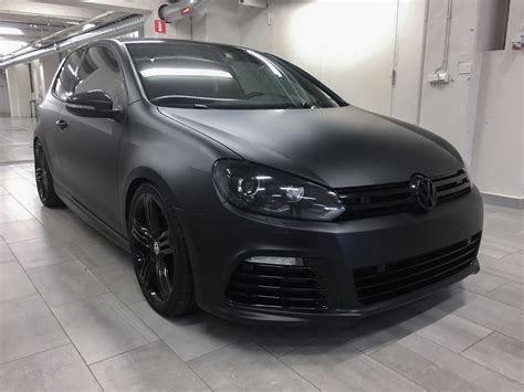 Volkswagen Golf R - Matte black - Autoident