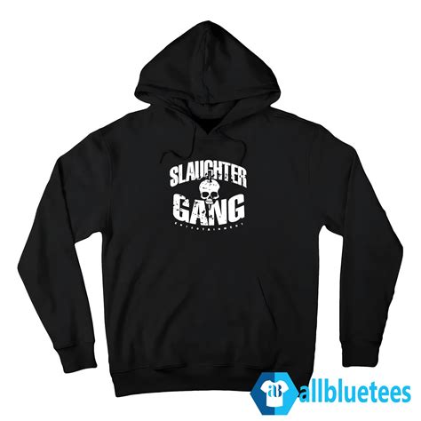 Slaughter Gang Entertainment Distressed Shirt | Allbluetees.com