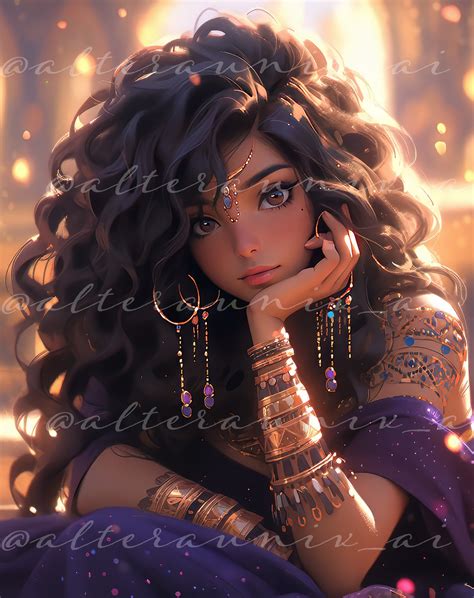 AI Art Girl, Ancient Fashion Digital Download Digital Print PNG File ...