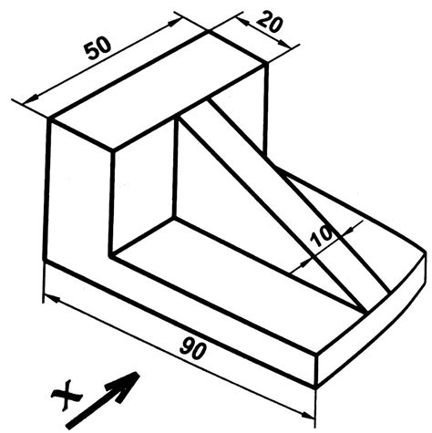 engineering graphics S1 EEE-A 2017-18: Orthographic Projection Examples