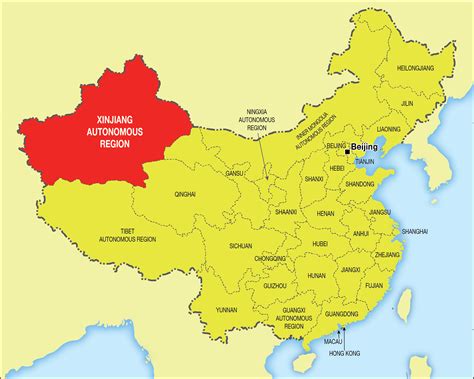 Xinjiang Maps, Tourist Map of Xinjiang-Silk Road Travel