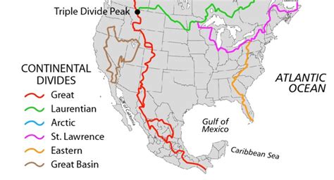 Eastern Continental Divide Interactive Map - Spring Semester 2024