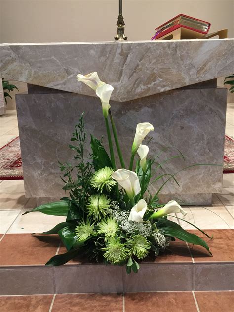 Church Arrangement Altar Flowers : Flower Arrangements For Church Altar ...