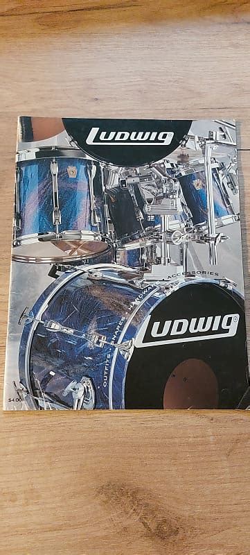 Ludwig Drums Printed Catalog 1994 Brochure | Reverb