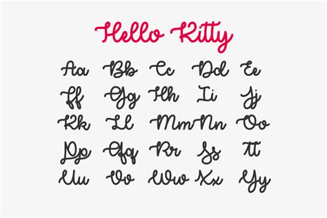 Hello Kitty Font FREE Download | FontSwan