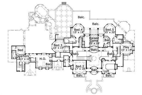 Mansion 8 Bedroom House Floor Plans | Viewfloor.co