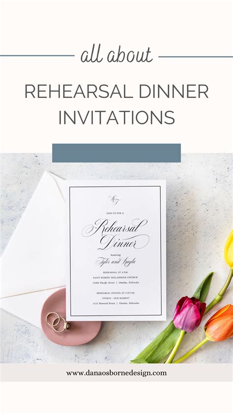 All About Rehearsal Dinner Invitations