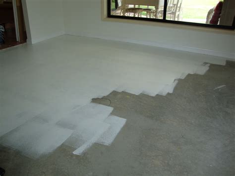 Painted Concrete Floors – Paint Me White