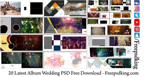 Album Wedding PSD Free Download - Freepsdking.com