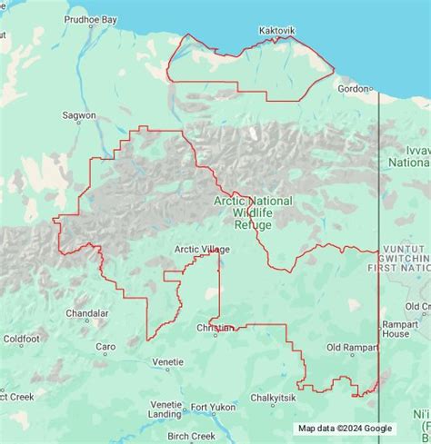Arctic National Wildlife Refuge Map - Map Pasco County