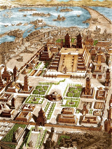 Tenochtitlan, Aztec City-state Jigsaw Puzzle by Science Source - Pixels