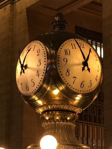 Grand Central Station clock #nyc #newyork | Train station clock ...