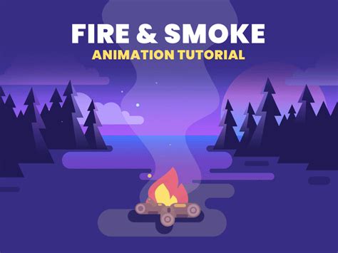 2D Flame, Fire and Smoke Animation Tutorial by Mark Rise on Dribbble