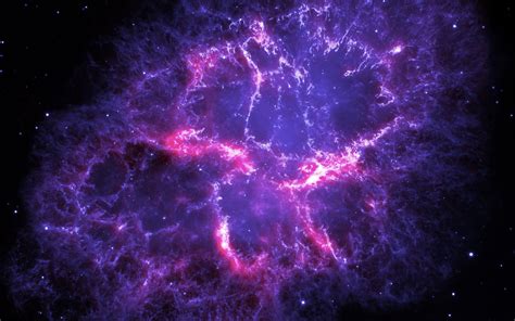 Hubble Crab Nebula Wallpaper